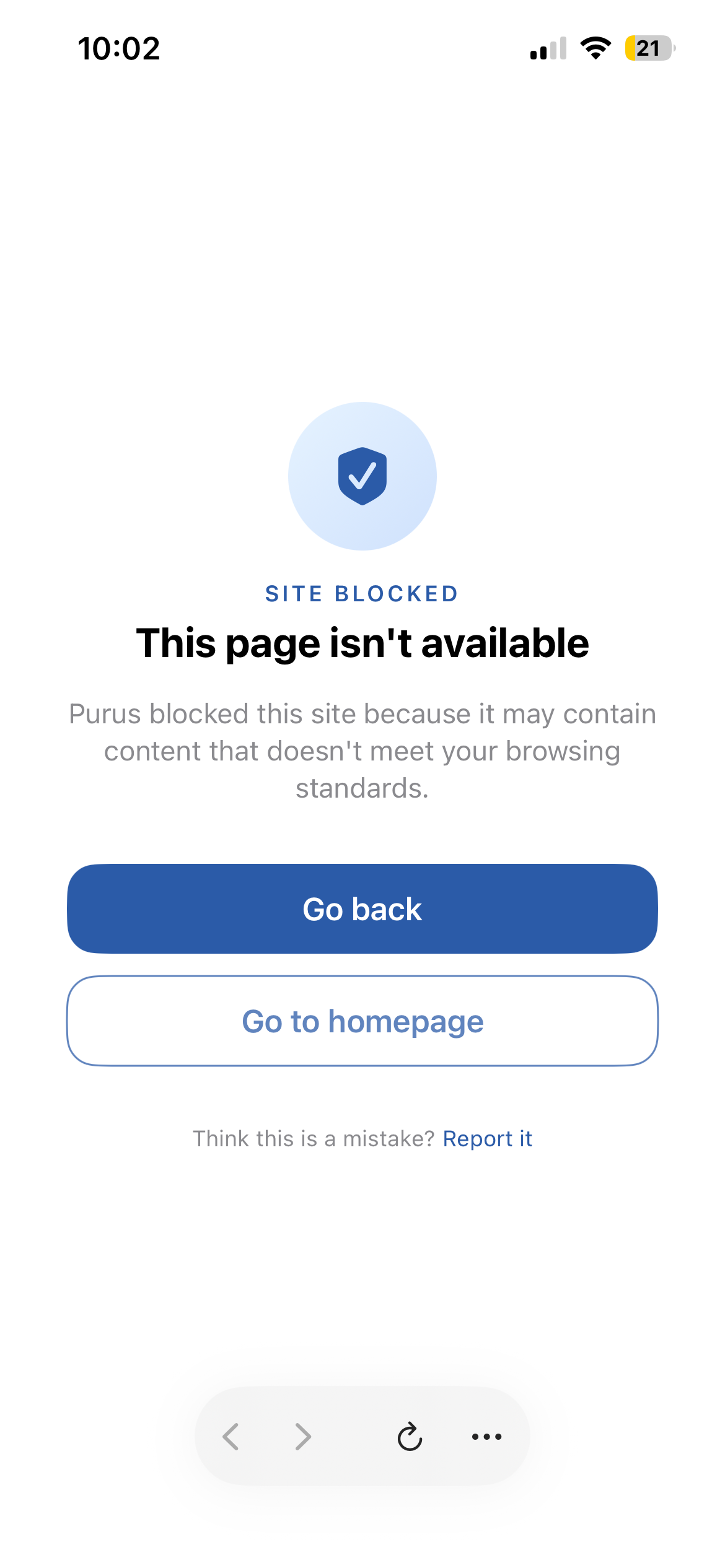 Stops it before it loads.